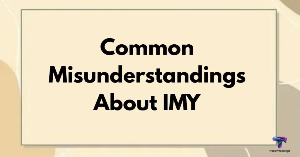 Common Misunderstandings About IMY