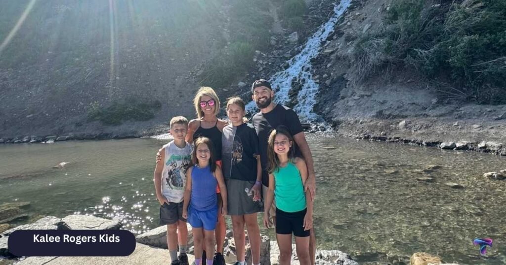 Kalee Rogers family with husband Justin Rogers and kids