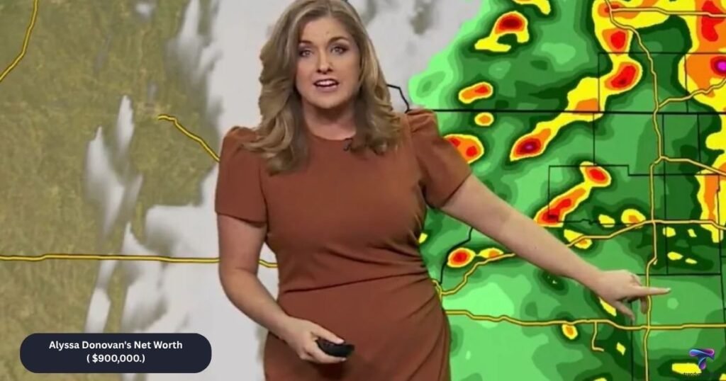 
Alyssa Donovan net worth estimated at $900000 as of 2026
WGN-TV Chicago weather anchor salary and income breakdown chart
American meteorologist Alyssa Donovan biography and net worth 2026
